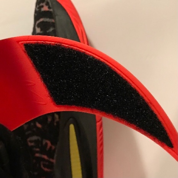 NIKE KD 14 EP KY-D BLACK BRIGHT CRIMSON YELLOW STRIKE CZ0170-002 MEN 8 WMN 9.5 - Picture 7 of 8